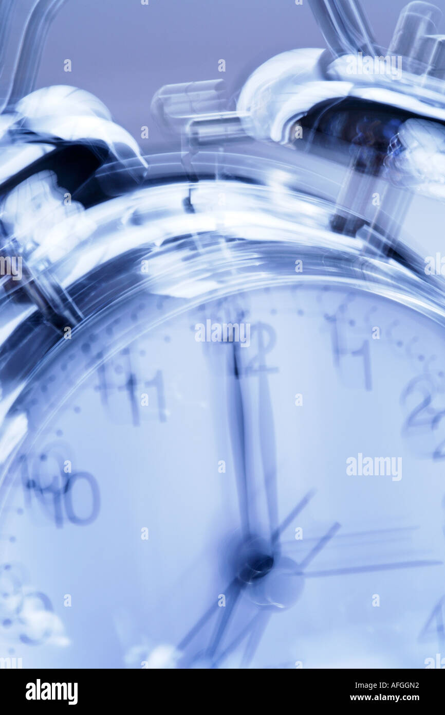 Alarm clock going off Stock Photo Alamy