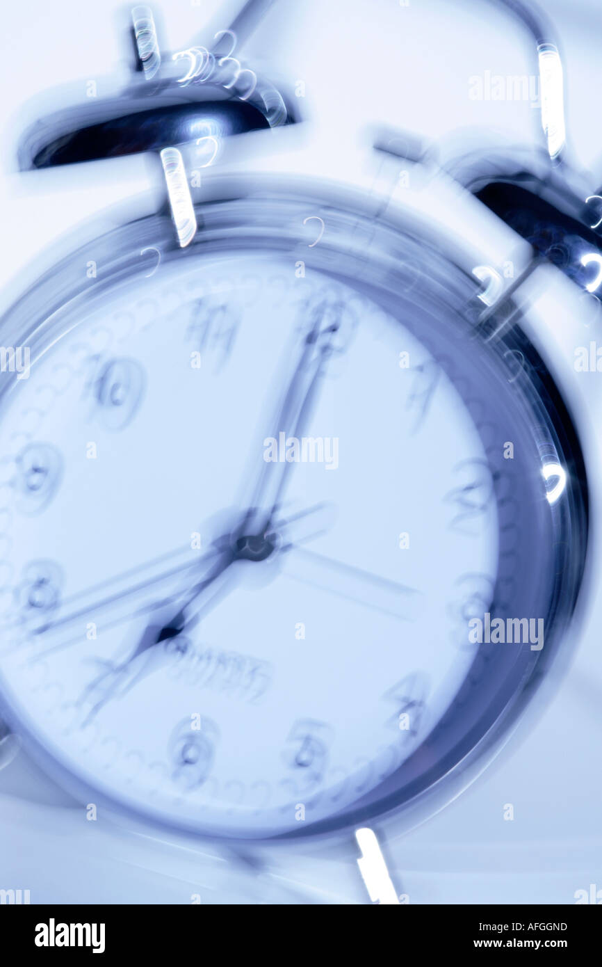 Alarm clock going off Stock Photo - Alamy
