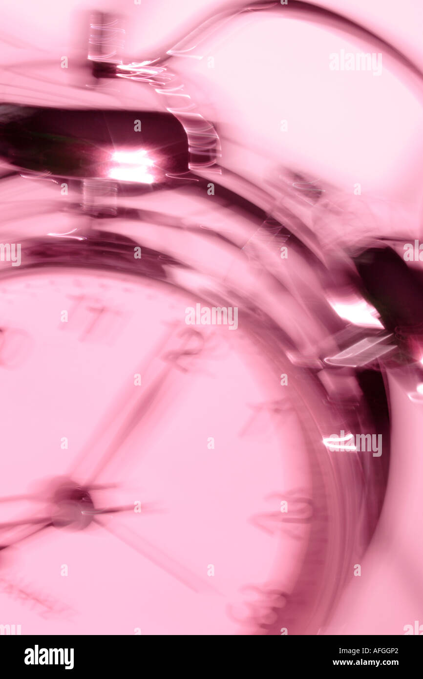 Alarm clock going off Stock Photo Alamy