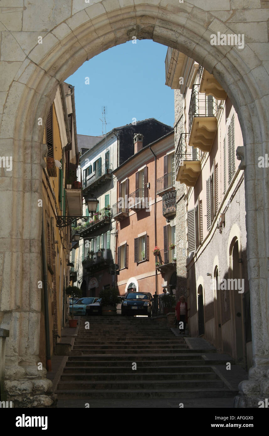 chieti, Pescara, Italy, italian, historic, town, old, buildings, italian,  southern, south, walled, wall, ryanair, destination Stock Photo - Alamy, image size:857x1390