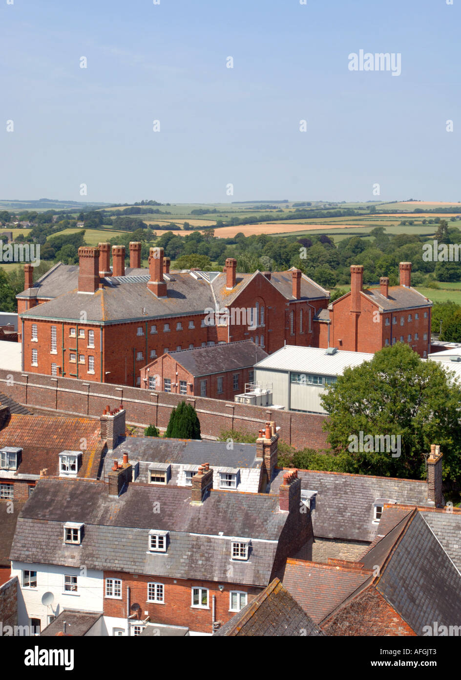 Dorchester Prison, Dorset Britain UK Stock Photo Alamy