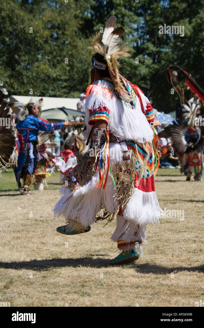 Native American Indian powwow Seattle Washington Stock Photo Alamy