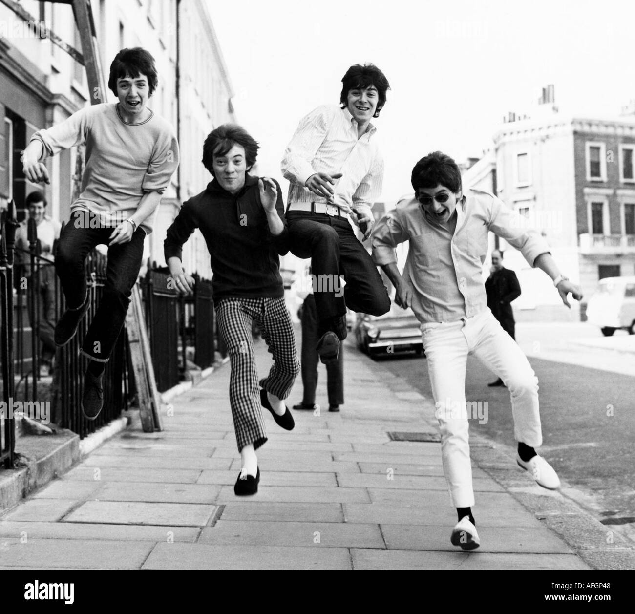 SMALL FACES UK pop group hre in 1966 Photo Tony Gale Stock Photo
