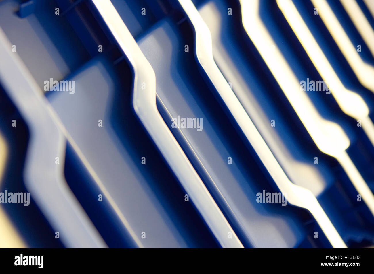 Stack of plastic bins abstract Stock Photo - Alamy