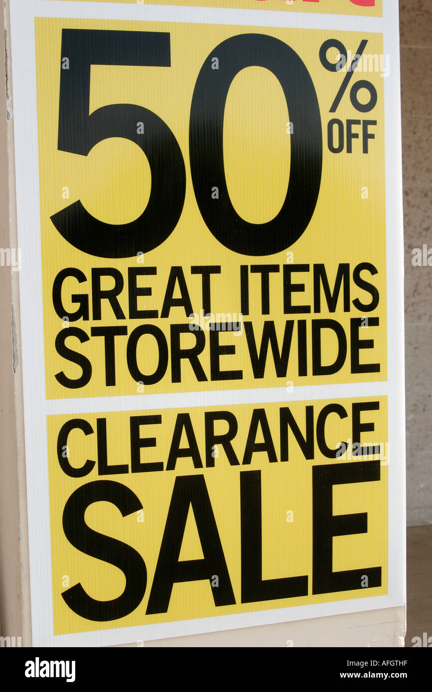 Miami Florida,sign,logo,50 per cent off clearance sale,visitors travel