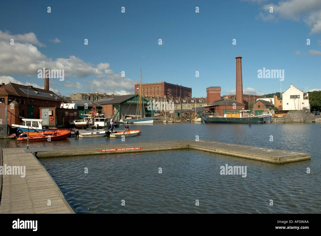 Baltic Wharf Floating Harbour Bristol Docks England Stock Photo Alamy