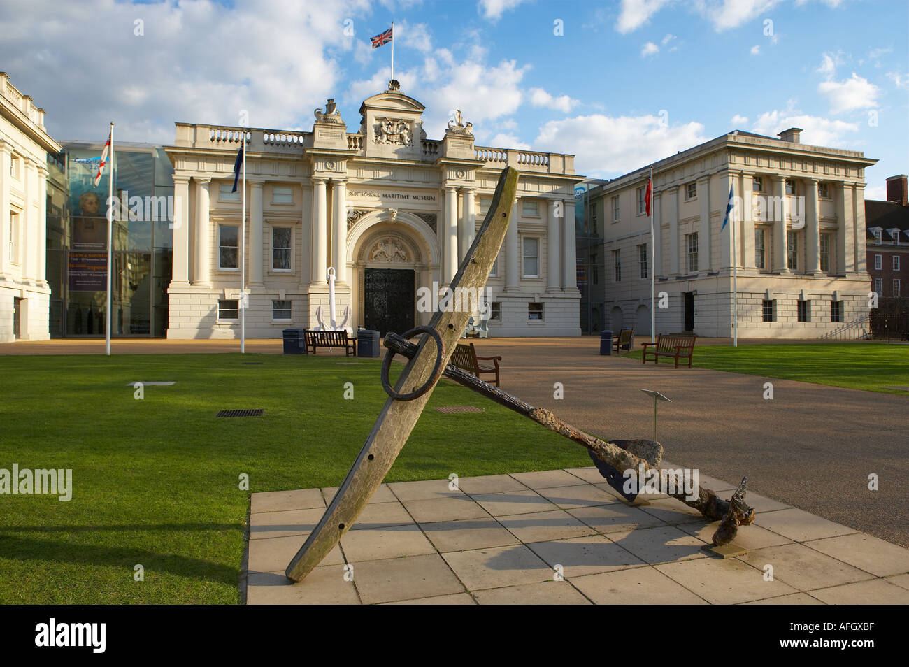 The national maritime museum greenwich london england uk stock photo