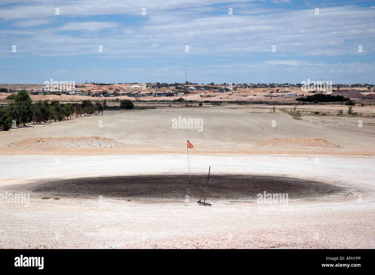 Coober Pedy Golf Course Stock Photo Alamy