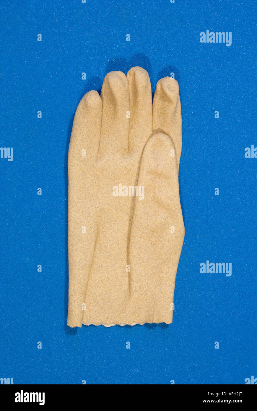 leather work glove Stock Photo Alamy
