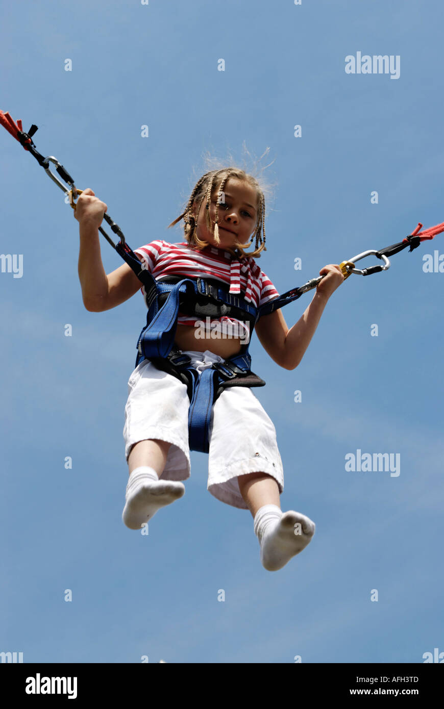 Bungee trampoline hires stock photography and images Alamy