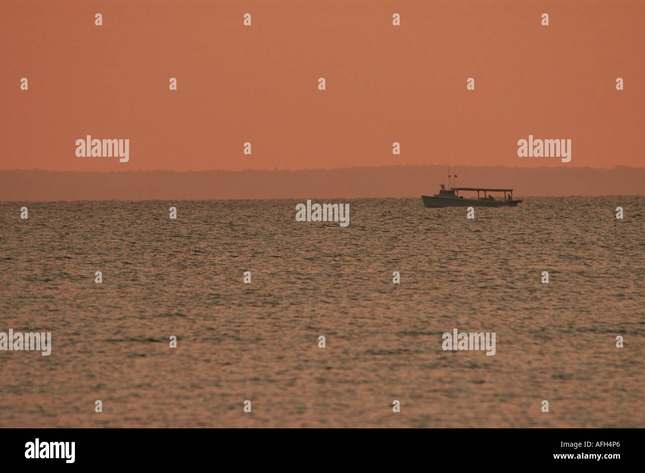Chesapeake Bay head boat Stock Photo Alamy