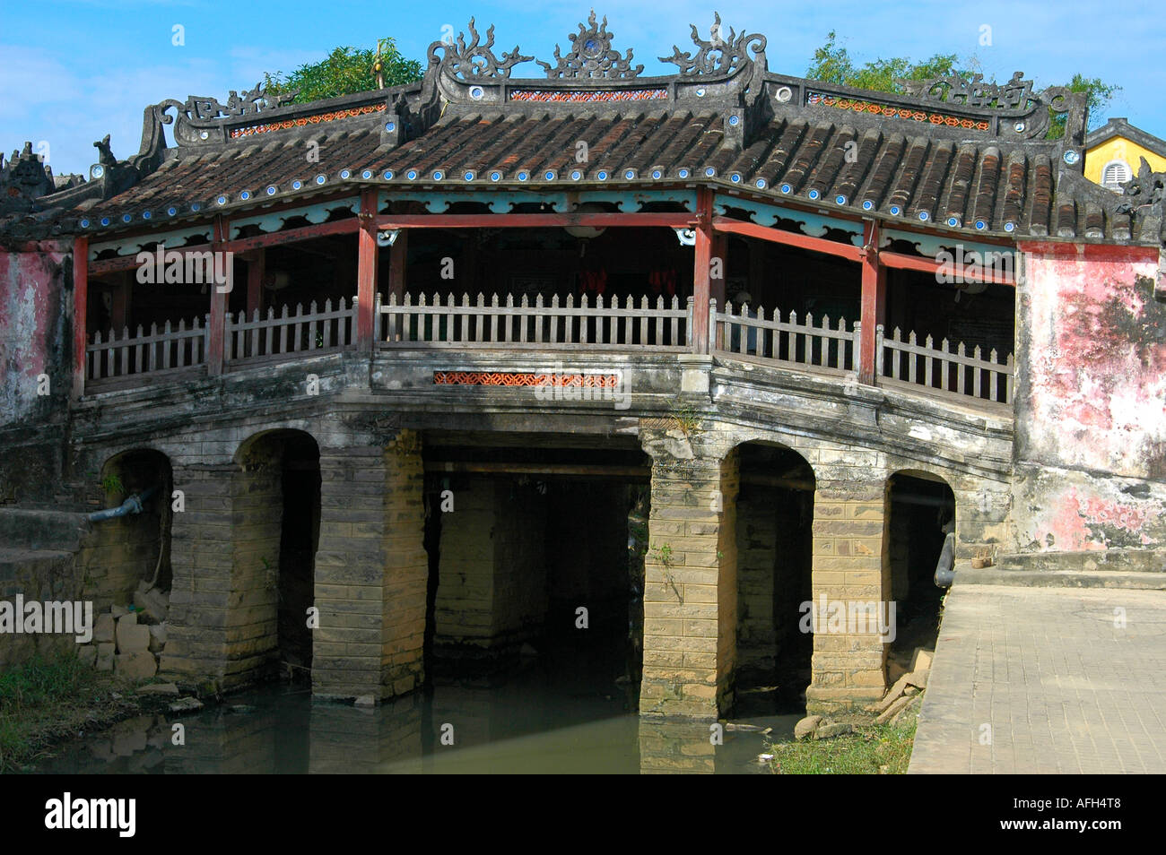 Japanese bridge Hoi An Viet Nam Stock Photo