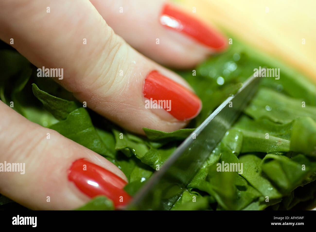 kitchen work Stock Photo