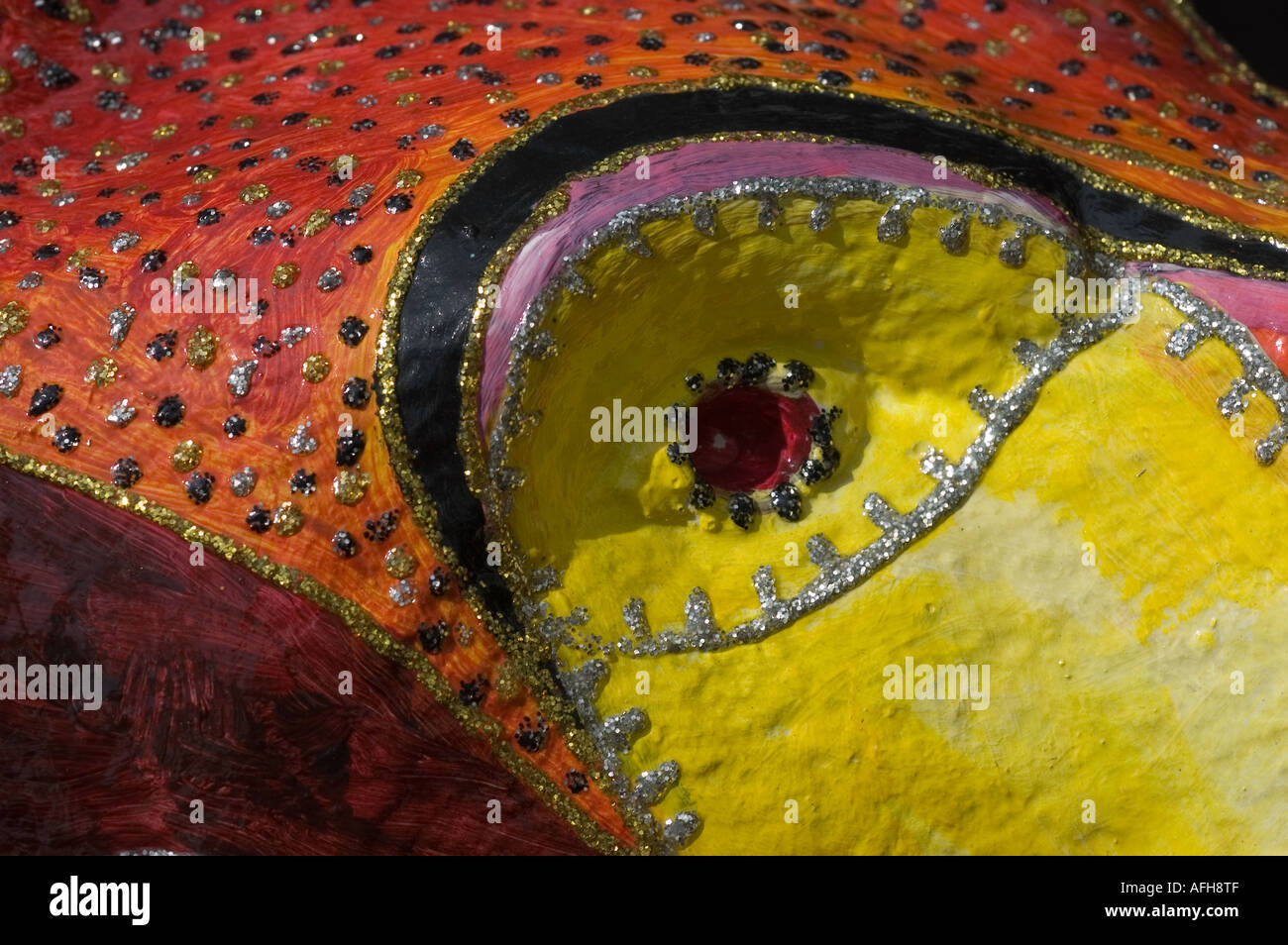 Lion's Eye, Singapore Stock Photo