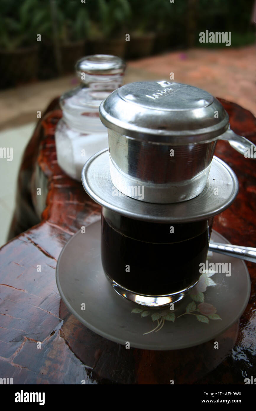 Vietnamese Coffee Filter Stock Photo Alamy