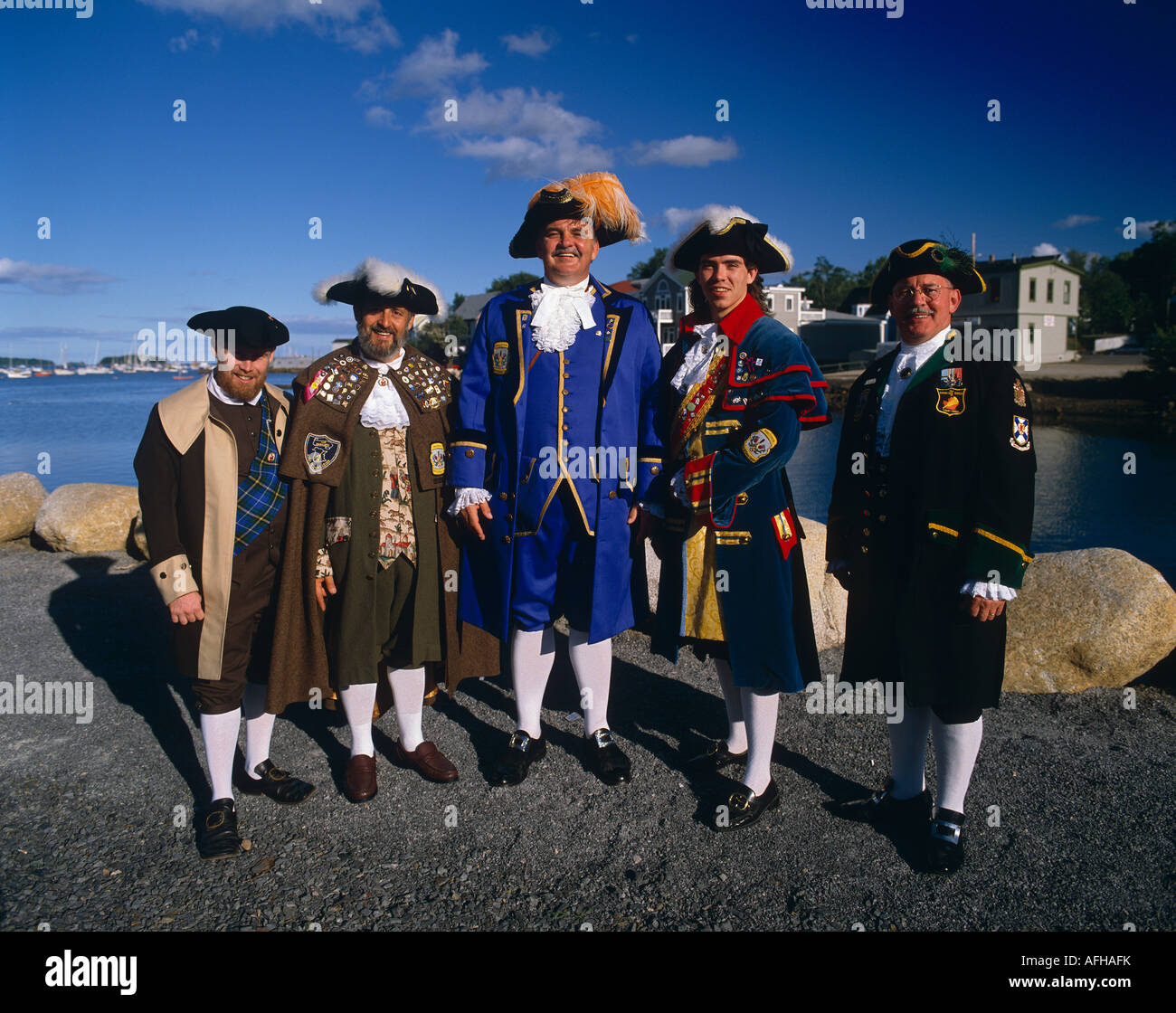 2 men costumes Stock Photo - Alamy