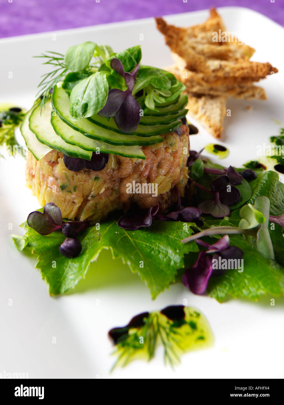 Seafood timbale hires stock photography and images Alamy