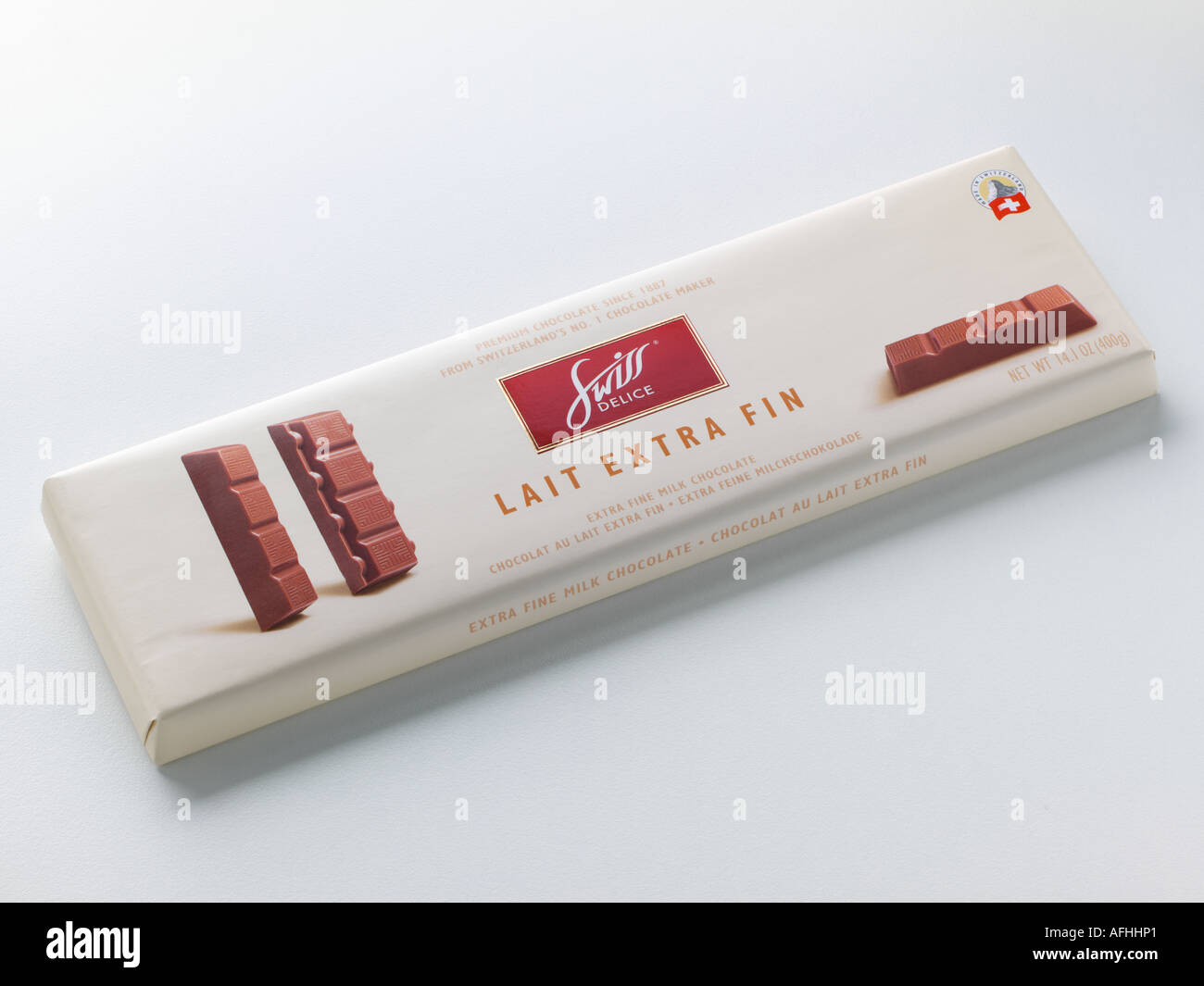 Swiss chocolate bar Stock Photo Alamy