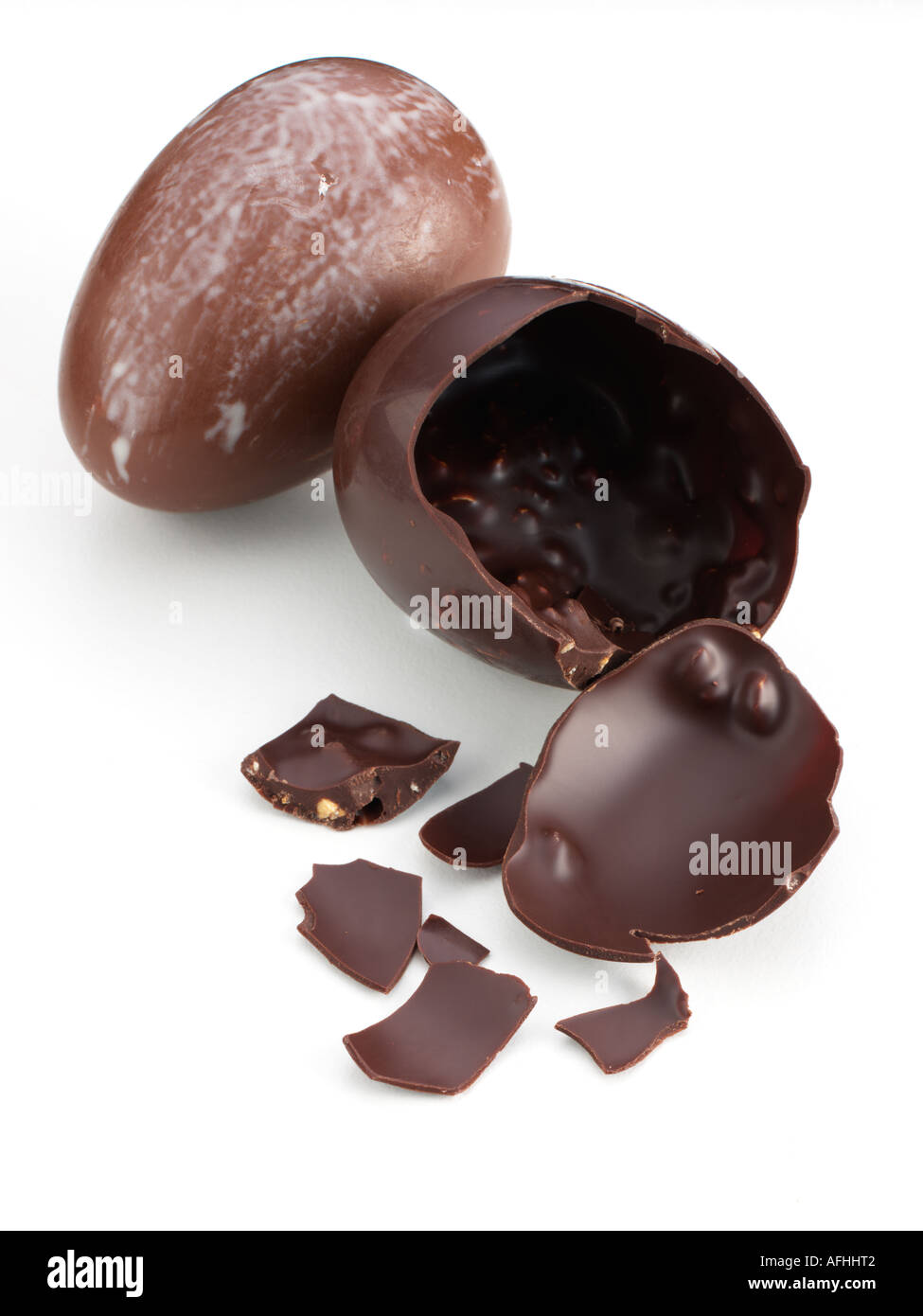 French chocolate Easter eggs Stock Photo Alamy