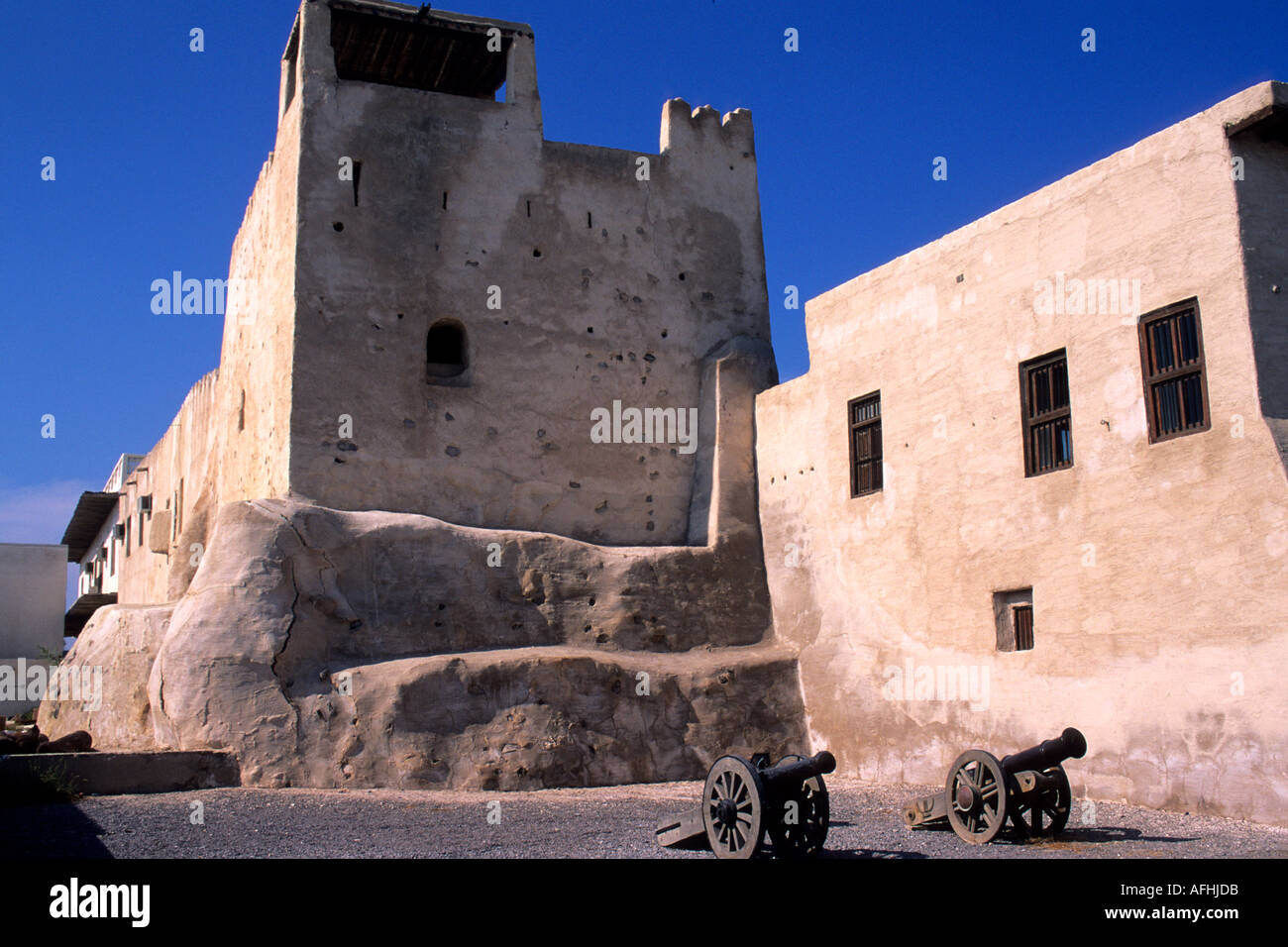 Ras Al Khaimah Fort United Arab Emirates Stock Photo - Alamy