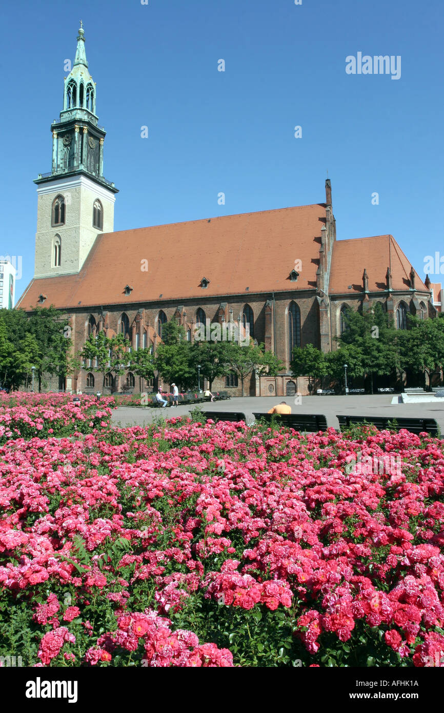 Marienkirche Berlin Germany Stock Photo Alamy