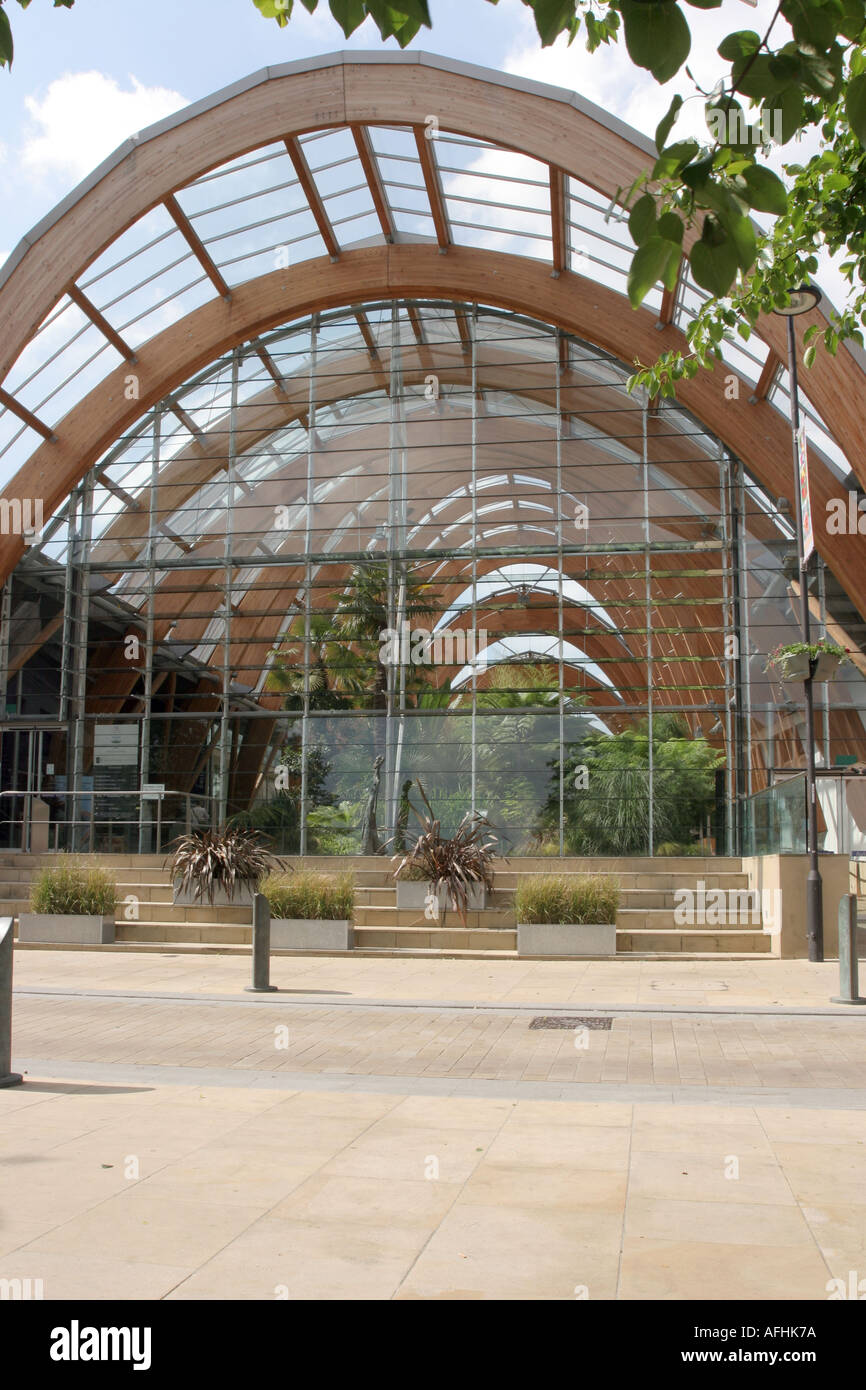 The Winter Garden Sheffield England Stock Photo Alamy