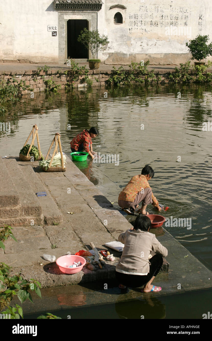 Lanxi Zhuge village Stock Photo