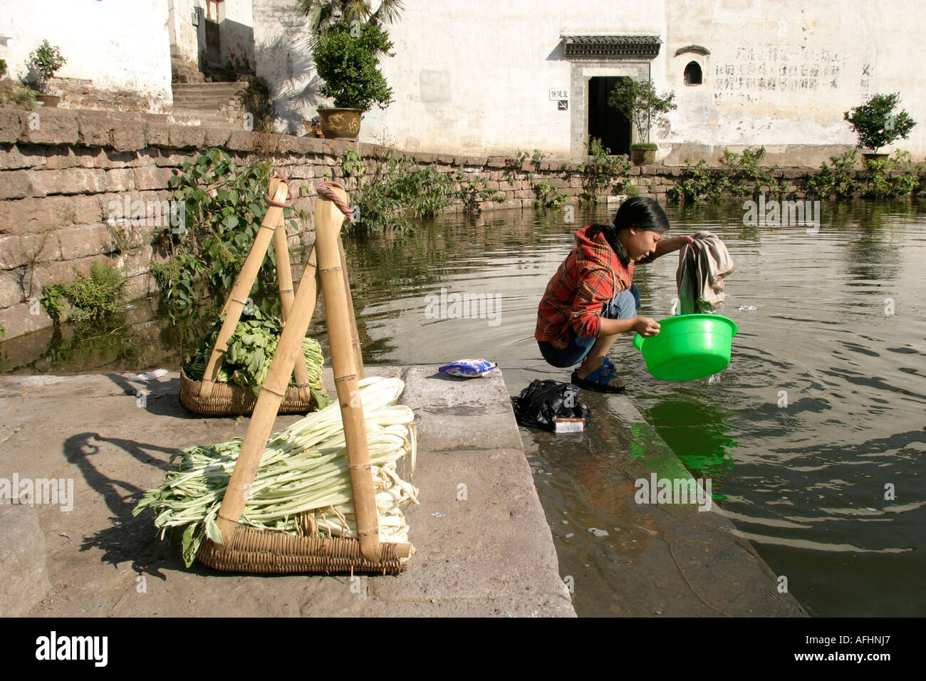 Lanxi Zhuge village Stock Photo