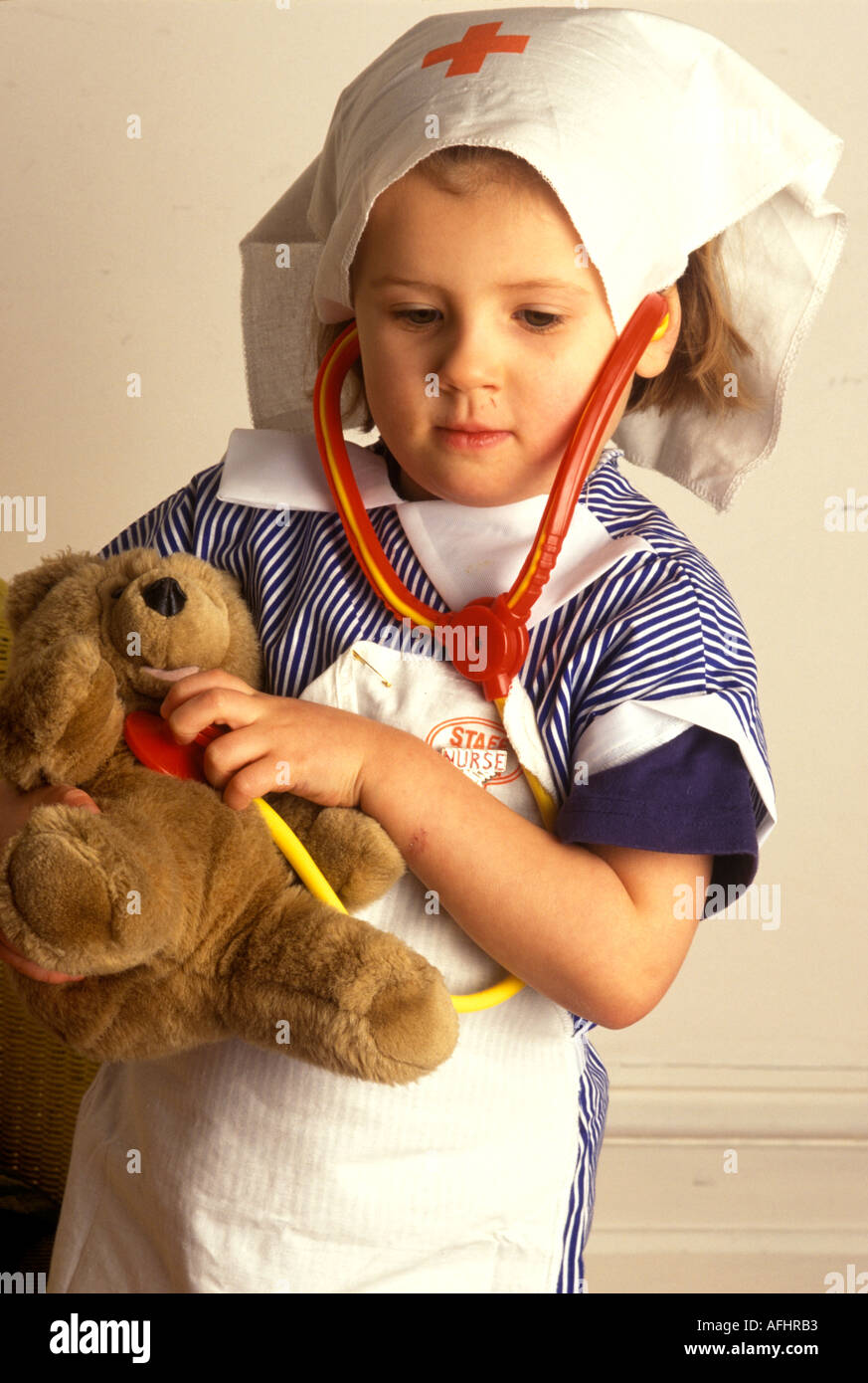 Girl dressed nurse hi-res stock photography and images - Alamy
