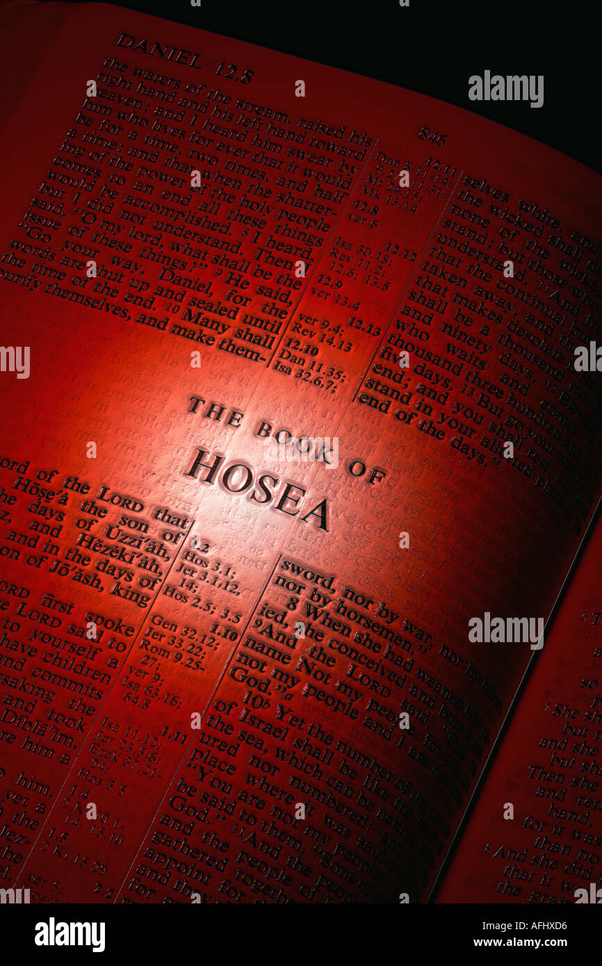 Bible hosea hires stock photography and images Alamy