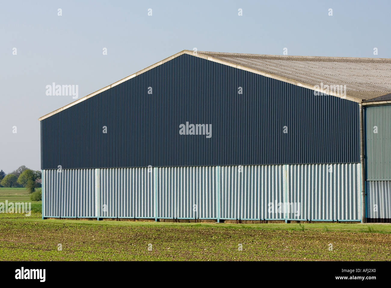 steel agricultural barn buildings Stock Photo Alamy