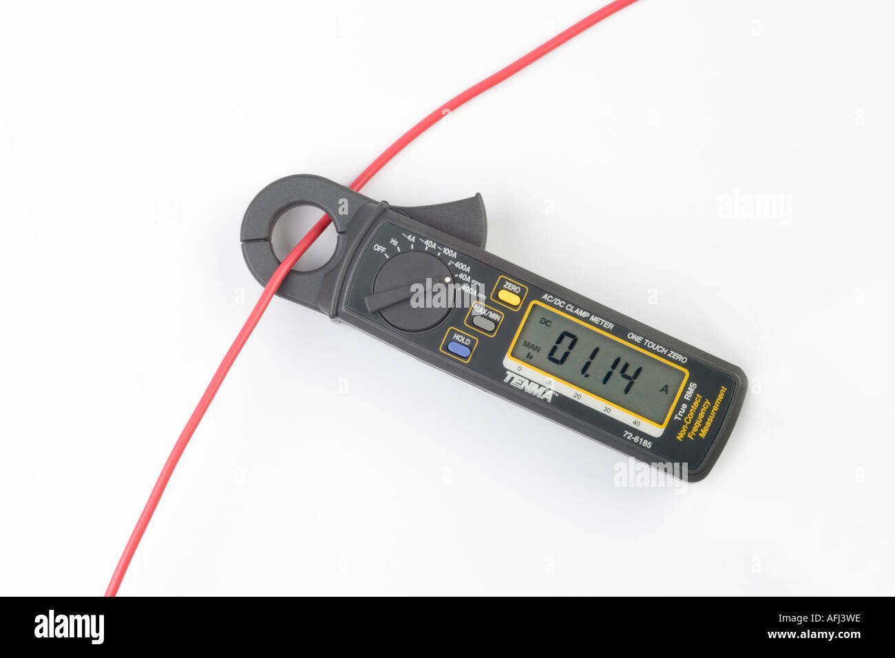 A digital clamp type ammeter using a Hall Effect sensor Stock Photo Alamy