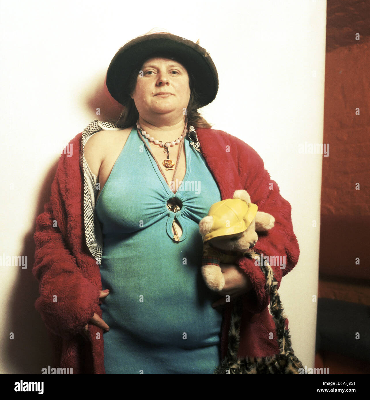 Club Portraits 2 New Age Hippy Stock Photo Alamy