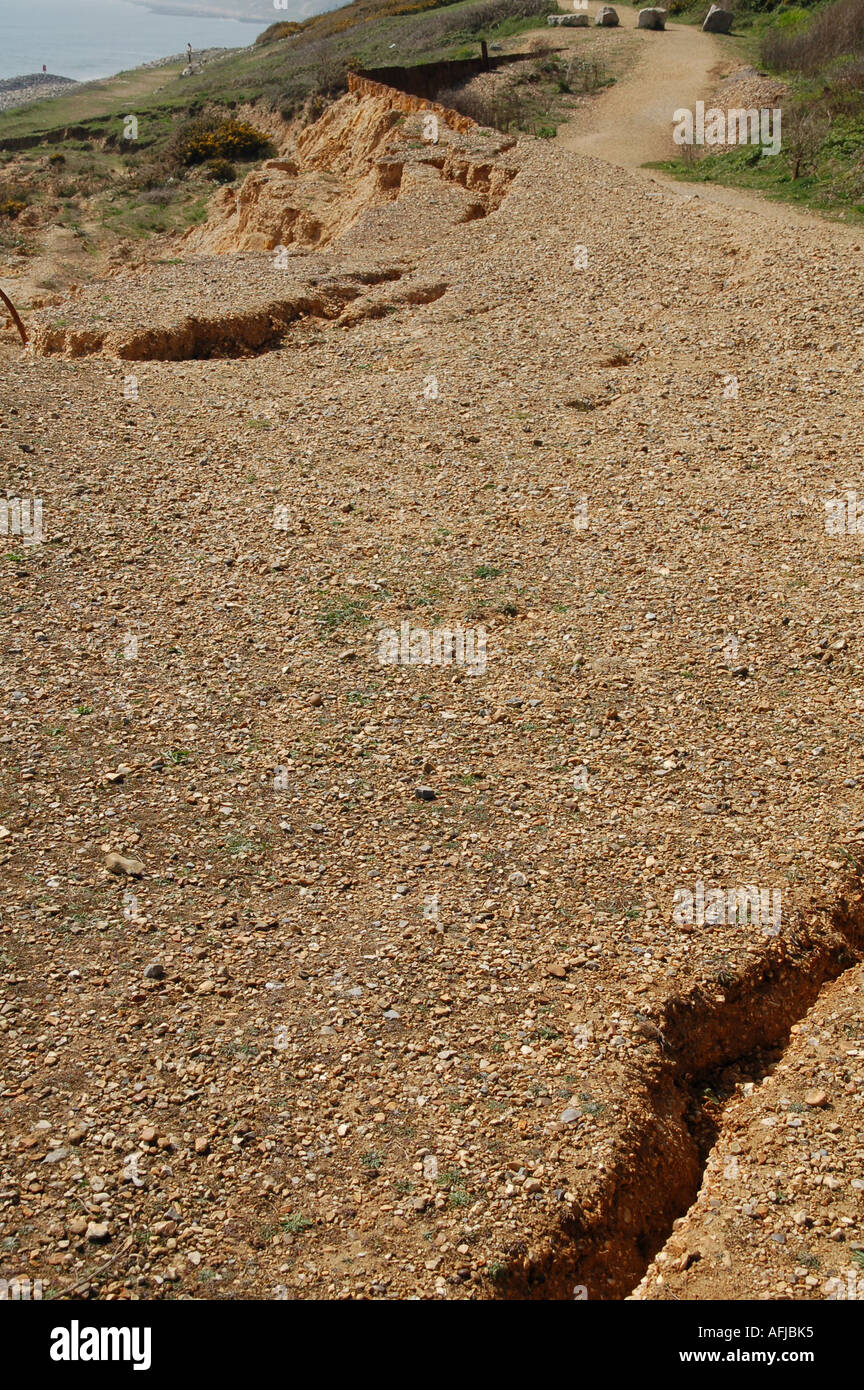Barton on sea uk coastal erosion hi-res stock photography and images ...