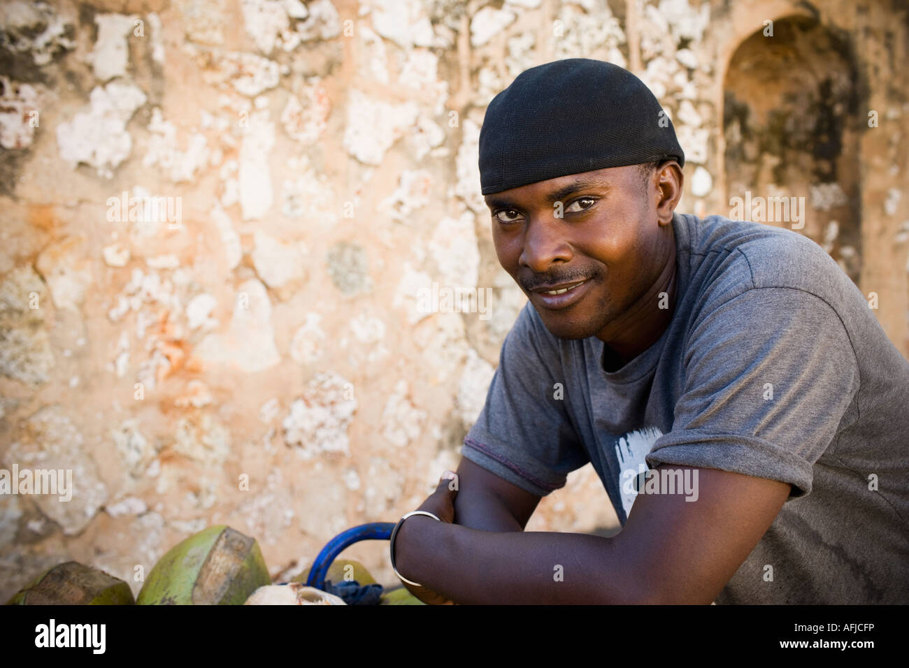 Portrait of a mid adult man smiling Stock Photo - Alamy