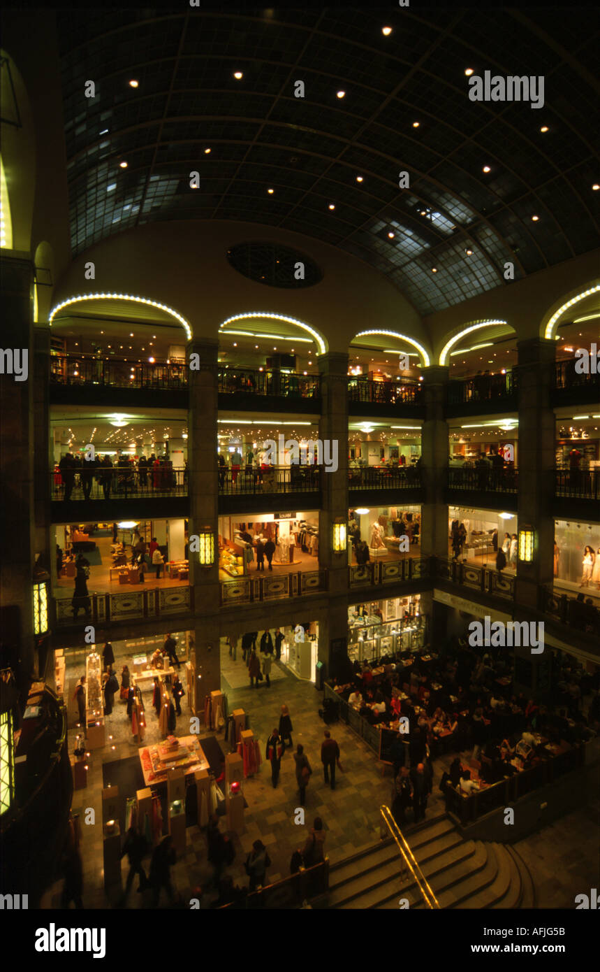 NK department store interior Stockholm Sweden Europe Stock Photo Alamy
