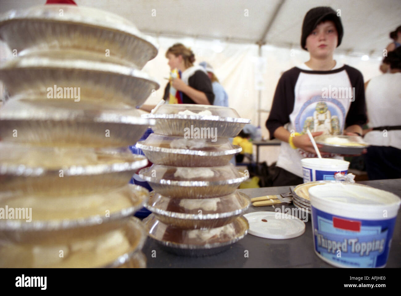 Pie eating contest hires stock photography and images Alamy
