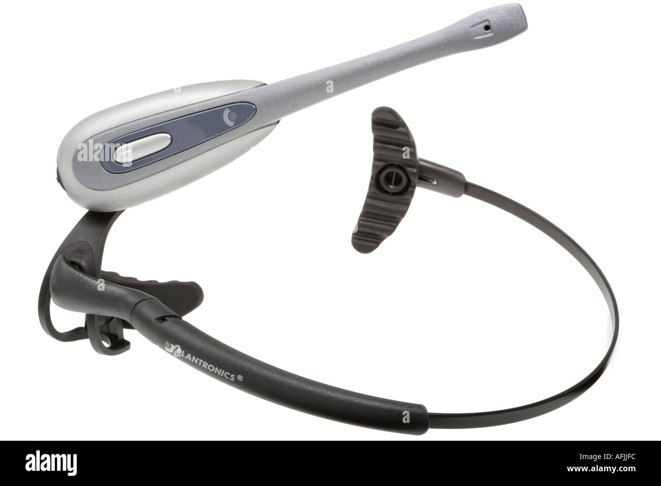 Plantronics bluetooth phone headset Stock Photo Alamy