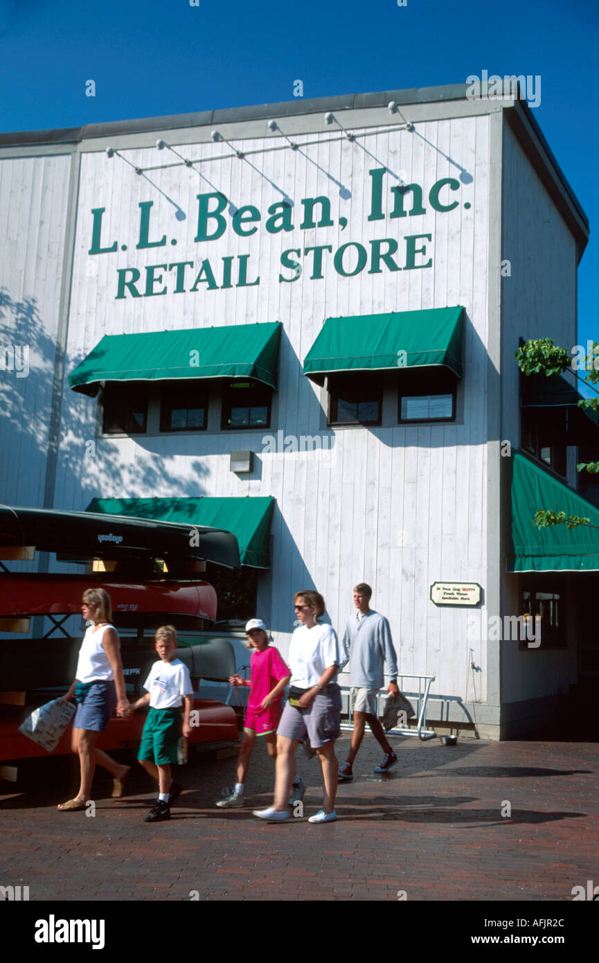 Maine,ME,New England,Down East,Freeport,L. L. Bean Retail Store large