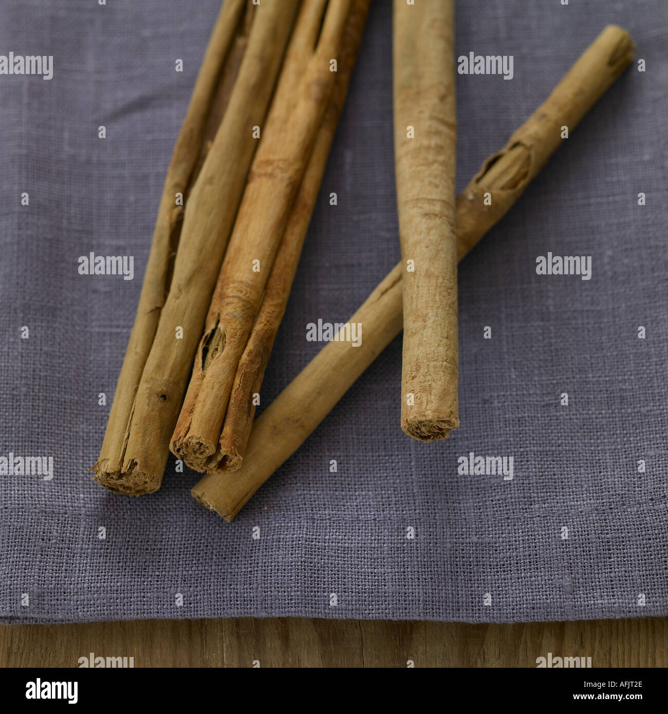 Cinnamon sticks Stock Photo