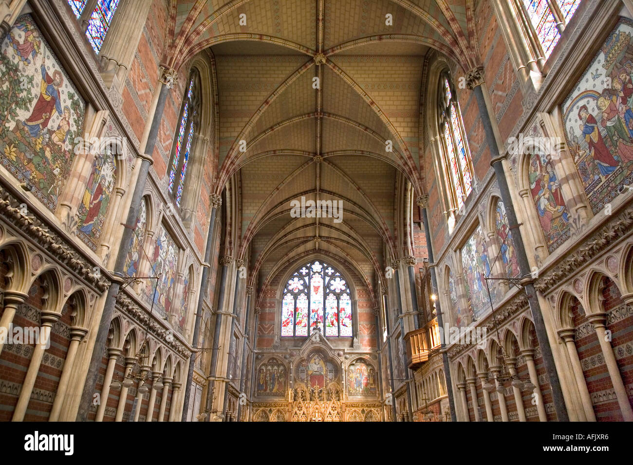 Chapel of Keble College Oxford 2 Stock Photo