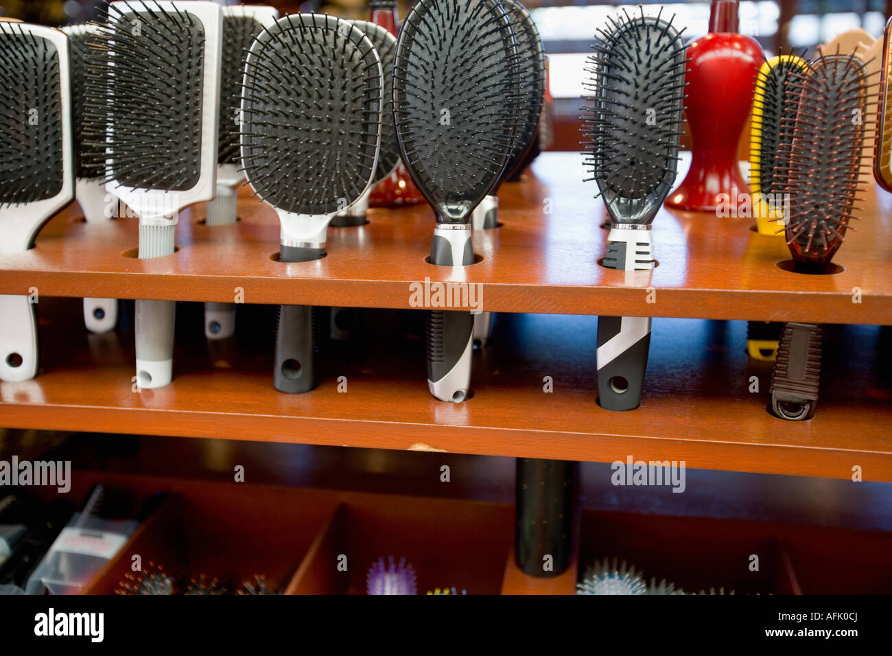 Hair brushes for sale Stock Photo Alamy