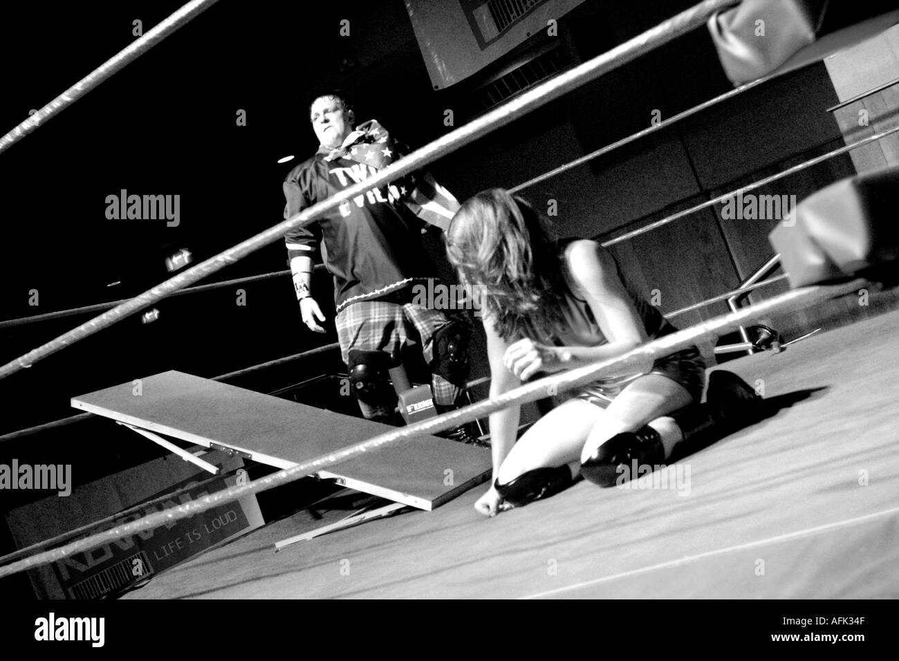 Backyard Wrestling King S Cross London United Kingdom Stock Photo