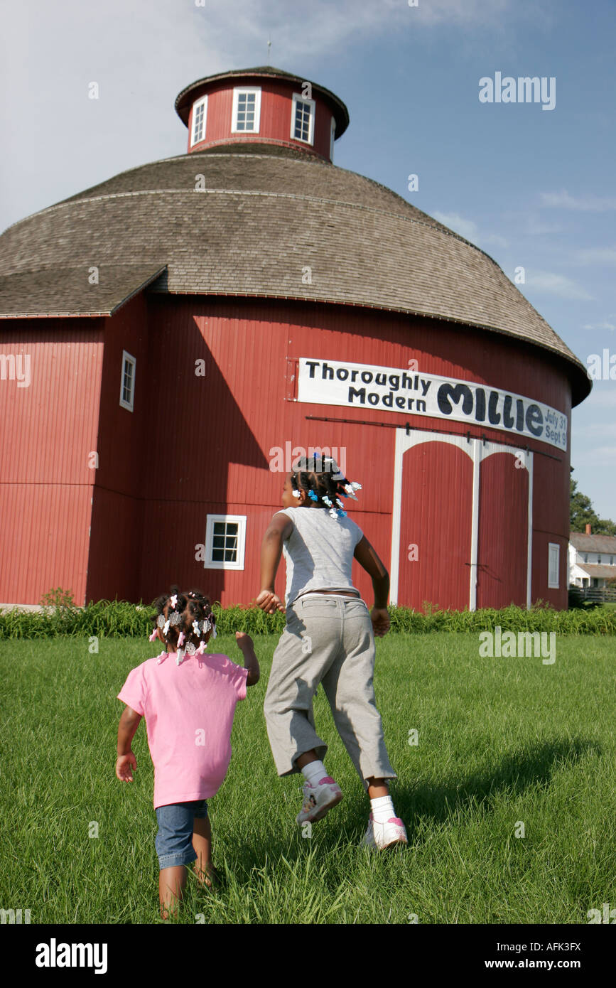 Nappanee Indiana,Amish Acres historic Farm,Round Barn Theatre 1911