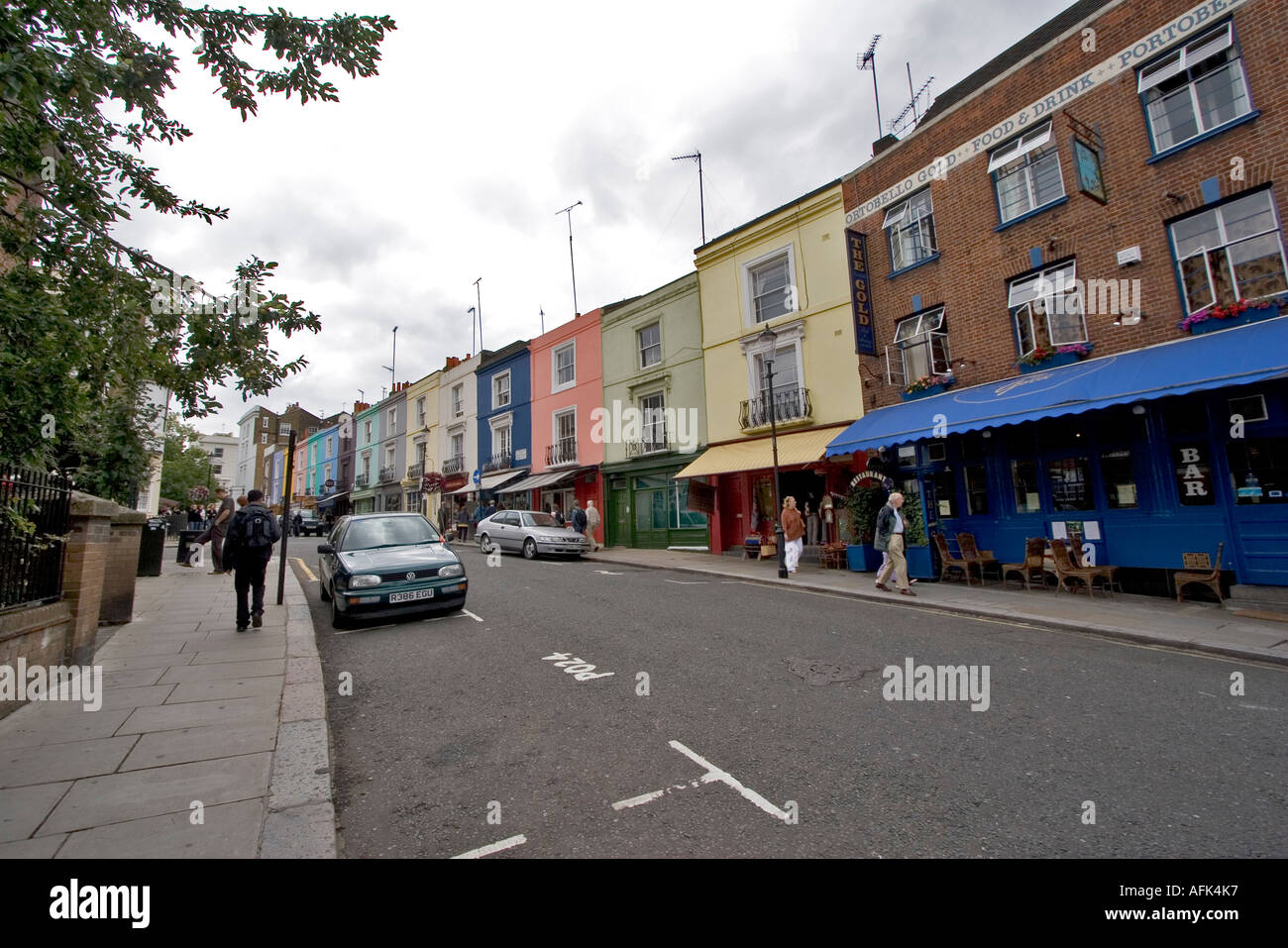 Portobello street cars hires stock photography and images Alamy