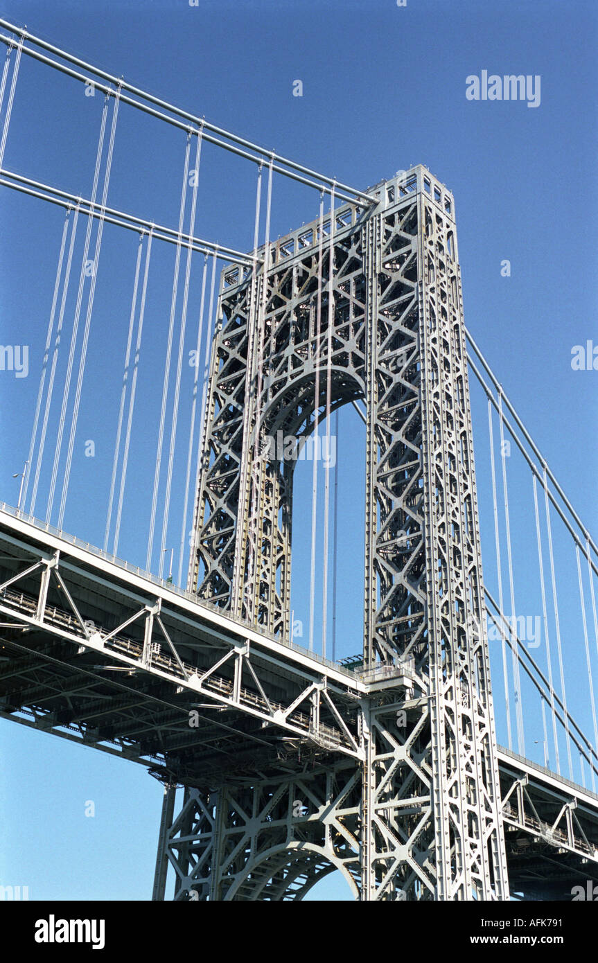 The George Washington Bridge New York Stock Photo - Alamy