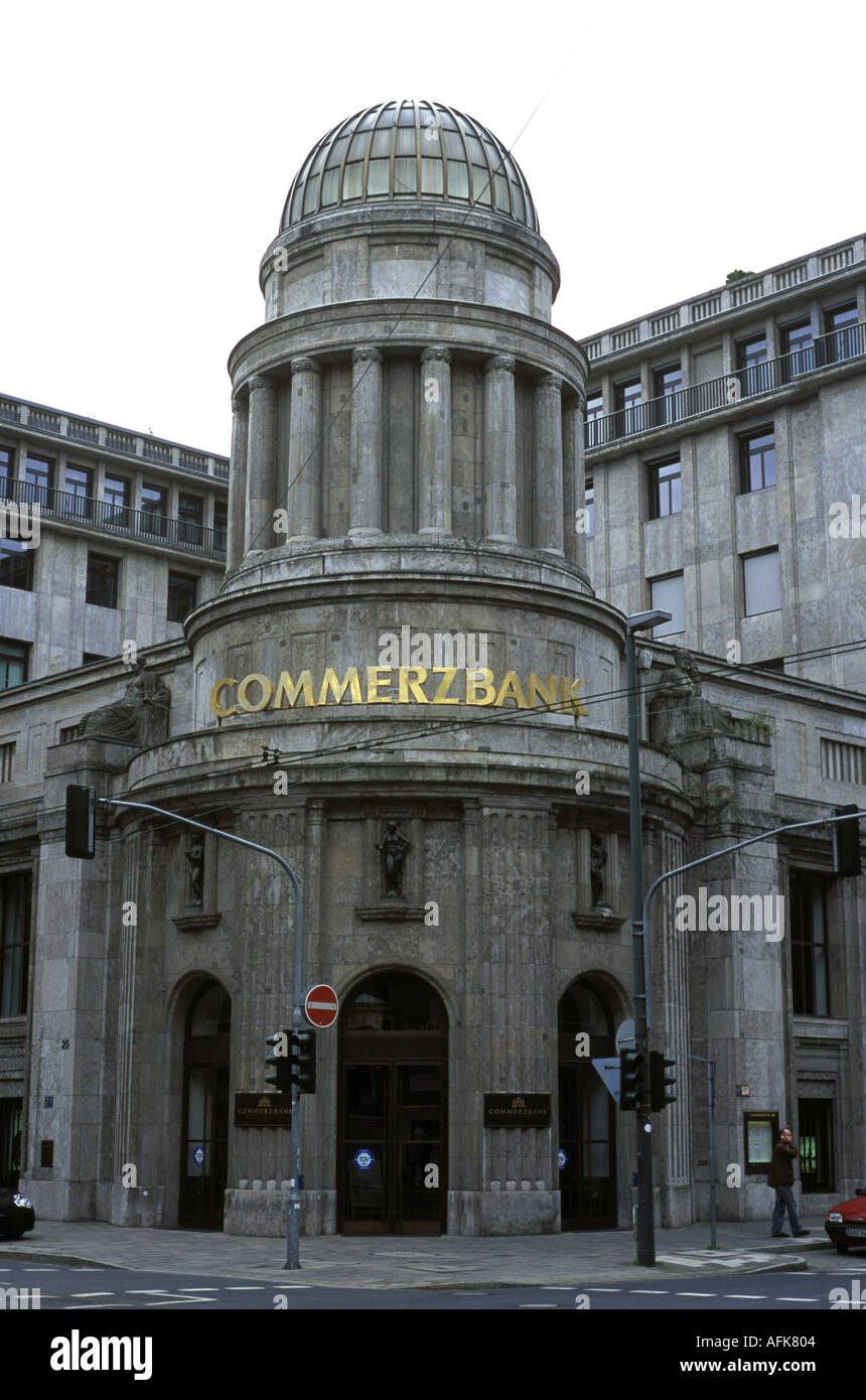 Commerzbank In Dusseldorf Germany Stock Photo Alamy