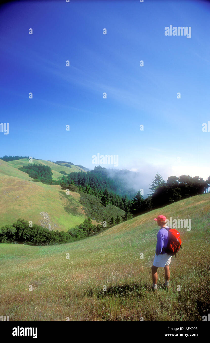 Man on hillside hi-res stock photography and images - Alamy