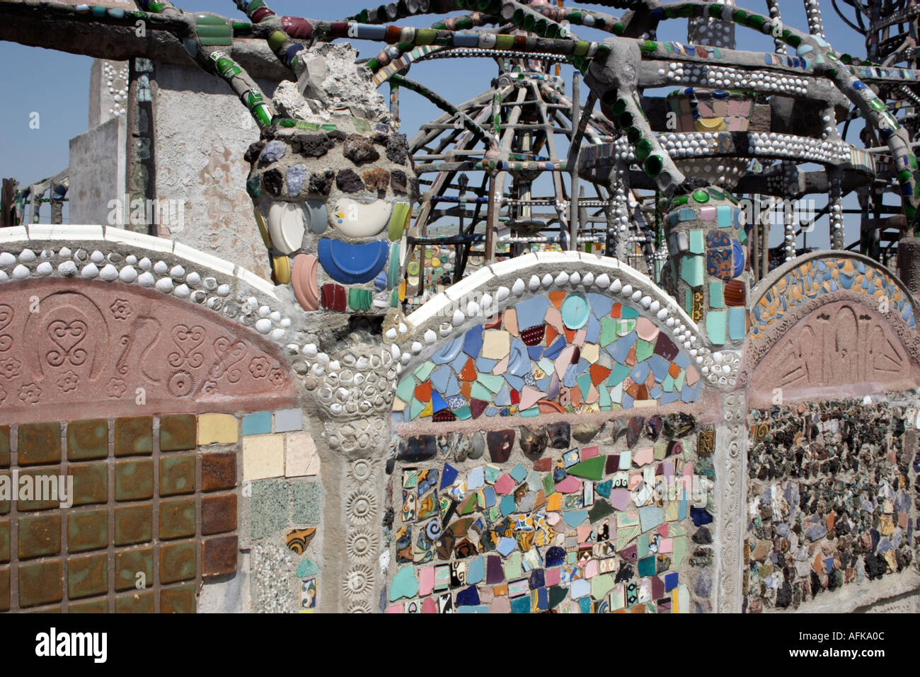 Watts Towers Los Angeles California Stock Photo - Alamy