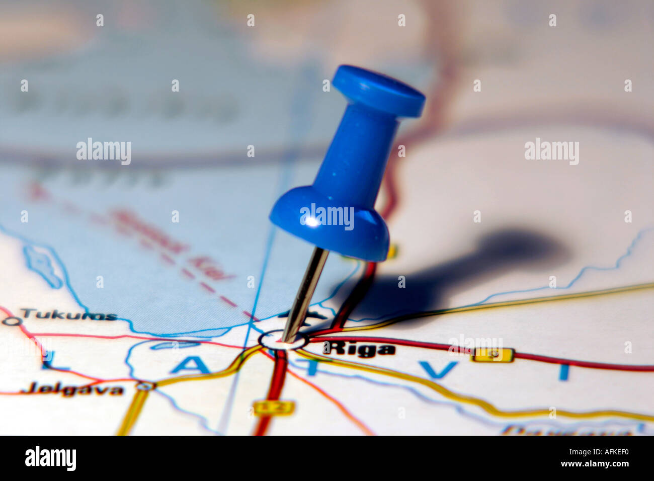 Map of riga hi-res stock photography and images - Alamy